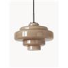Westwing Collection Lampada a sospensione in vetro Millie