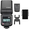 Godox TT520III - Flash senza fili GN33 8 livelli di potenza S1/S2 modalità con ricevitore a 433 MHz, flash a contatto singolo compatibile con Canon Sony Nikon Fujifilm Olympus