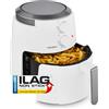 MEDION P30 L Friggitrice ad aria calda (4,7 litri, friggitrice ad aria, 1500 watt, funzionamento semplice, frittura senza olio, timer 60 minuti, fino a 200° C, rivestimento antiaderente, MD13020)