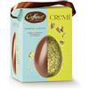Caffarel Cremì uovo adulto doppio strato, cioccolato gianduia classico crema di pistacchio e granella di pistacchio salato, 420g