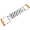 Ejoyous Fitness Spring Chest Expander, Hand Gripper Arm Pull Bar Arm Muscle Exerciser con 5 Springs Strength Chest Pull Portable Spring Exercise Equipment, for Home Gym