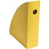 Exacompta - Rif. 18208D - 1 Portariviste MAG CUBE BeeBlue, raccoglitore per documenti, cataloghi, riviste larghezza 8,2 cm - Per formati A4 e A4 maxi - Colore zafferano