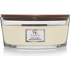 WoodWick Ellipse Candela Profumata | Island Coconut | con Stoppino Scoppiettante | Durata della Combustione: Fino a 50 Ore