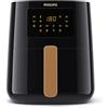 Philips Friggitrice ad aria Serie 5000 Connessa - Friggitrice ad Aria da 4.1L, Cucina Sana e Versatile con Tecnologia Rapid Air, 13 Modi di Cucinare, Touchscreen, WiFi (HD9255/80)