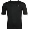 Odlo ACTIVE WARM_159112, Maglietta termica a maniche corte Uomo, Nero, L