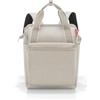 Reisenthel JR6049 ALLROUNDER R HERRINGBONE SAND Borsa sportiva Donna HERRINGBONE SAND Taglia Unica