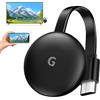CLIUNT 2.4/5 GHz Dongle HDMI Wireless, 4K 1080P HD Wireless WiFi Display Dongle, Miracast HDMI Dongle Compatibile con Android/i-OS/Supporta Airplay/DLNA/Smartphone
