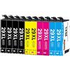 HenceBuy 29XL Cartucce d'inchiostro Compatibili con Epson 29 XL Multipack per Expression Home XP-342 XP-352 XP-452 XP-332 XP-245 XP-442 XP-255 XP-355 XP-455 XP-247 XP-432 XP-435 (10 Pack)