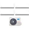 Midea Condizionatore Quadri Split Midea Breezeless E 9+12+12+12 con M4O-36FN8-Q R-32 Wi-Fi Integrato