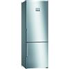 Bosch Elettrodomestici Bosch KGN49AIDP Serie 6 Frigorifero autoportante XXL per Freezer/A+++ / 203 x 70 cm / 202 kWh/Anno/Inox Impronta / 338 l/Liquido VitaFresh Plus/Super Raffreddamento