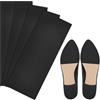 Leikedun 4 Pezzi Pattini Antiscivolo Scarpe, Suola Antiscivolo, Pattinaggio Anti Rumore Scarpe Tallone, Protezione Suola Scarpe, Solette Autoadesive Esterno Scarpa (Nero - 4PC)