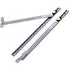 Lokatall - 2 cerniere per finestre in acciaio inossidabile SUS304 da 30,5 cm per finestre profilate UPVC/alluminio, altezza 13 mm