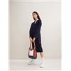 TOM TAILOR Juna, Borsa Shopper Donna, Blu (Mixed Maritim), 31x14x29