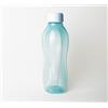 Tupperware to Go Eco 500 ml EcoEasy, bottiglia quadrata ecologica, tappo a vite per anidride carbonica, disponibile (turchese chiaro)