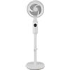 Melchioni Family | MF2508SPD Ventilatore Piantana, 8 Velocità, Testa Reclinabile 90°, Oscillante, Timer 12h, Telecomando, Spegnimento Automatico, 50W, H 101 cm