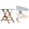 Foppapedretti (TG. H85/91 P 50 L123 CM) Foppapedretti Assai ASSE da Stiro, Noce & Copertina co