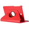Lobwerk - Custodia per Samsung Galaxy Tab S4 SM-T830 T835, 10,5, Girevole a 360°, con Pennino Rosso Rot