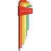 PB Swiss Tools Set di 7 chiavi esagonali LUNGHE punta sferica con supporto