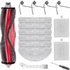 Heykewi 15 Kit di accessori di ricambio per Roborock Q7 L5 / Q7 L5+ / Q7 M5 / Q7 M5+ Robot Vacuum Cleaner, 1 Spazzola principale, 4 Spazzole laterali, 2 Filtro, 6 Panni mop, 2 Strumenti per la pulizia