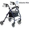 Moretti Spa MORETTI ROLLATOR PIEGHEVOLE IN ALLUMINIO VERNICIATO ATLANTE MINI