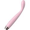 Fritosy G Spot Vibrator Dildo Sex Toy - Vibratore in silicone morbido per donne Stimolazione precisa del clitoride con 10 potenti vibrazioni, Giocattolo sessuale adulti impermeabile silenzioso Pink