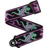 D'Addario Auto Lock Vintage Planet Waves, Lucertole Verde/Viola