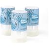 LYNPHA VITALE Allume di Rocca Deodorante Stick Puro Mineral - Deodorante Naturale Inodore - Allume di Potassio Stick Multiuso - Formato da Viaggio - Kit da 3 da 120 gr