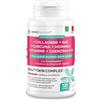 ViborDesign Vibor 120 Cps Beauty Skin Complex 10 in 1 Integratore Pelle Donna Uomo Con Collagene Marino Idrolizzato, Ceramosides, NAC, Curcuma, Moringa, Coenzima Q10, Pelle Luminosa, Antietà, Made In Italy