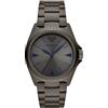 Emporio Armani Orologio da uomo, movimento a tre lancette, cassa in acciaio inossidabile 40 mm con bracciale in acciaio inossidabile, AR11381