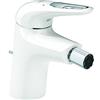 Grohe 33565LS3 Eurostyle New Miscelatore Monocomando per Bidet, Leva Aperta, Bianco Luna, Taglia S