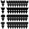 GeekerChip 40 Pezzi Trappola per Mosche,Giallo Trappole Appiccicose,Plug-in Trappola per Mosche Piastre per Insetti per Moscerini, Afidi,Mosche Minatori e Mosche Bianche(Nero)