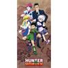 Halantex HUNTER X HUNTER - Gon Killua Kurapika - telo doccia Telo Mare Spiaggia Bagno Beach Towel - 100% Cotone - Dimensioni 70x140cm - multicolore