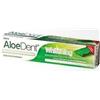 Optima Naturals Aloedent Dentifricio Whitening Con Aloe Vera E Silice 100 Ml