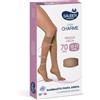 Desa Pharma Sauber Gambaletto Open Toe 70 Denari Maglia Liscia Neutro Beige Taglia 2