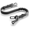 FIBOUND 1 Articolo Imbracatura per Seggiolino Auto per Cani, Imbracatura di Sicurezza per Cani, Imbracatura per Seggiolino Auto per Cani Regolabile per Qualsiasi Accessorio da Viaggio per Veicoli (Nero)