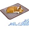 Generico Tappetino rinfrescante per gatti, tappetino rinfrescante per cani, tappetino rinfrescante per animali domestici, lettos auto-rinfrescante, cuccia portatile per cuccioli per l'estate