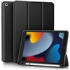 EspZanthic Cover Custodia per iPad 9/8/7 10,2 Pollici (9a/8a/7a Generazione, 2021/2020/2019) con Pencil Holder, Pellicola Proteggi Schermo, Auto Svegliati/Sonno