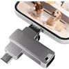 Foewdur 512GB Chiavetta USB per Iphone, Pendrive Memoria Esterna per scaricare foto, 4 in 1 USB C Pen Drive USB Stick 3.0, Memory Stick Compatibile con iphone/Pad/Android/PC, Backup con solo clic