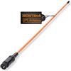 Roniware Estesa Lungo Raggio Flessibile Ricevitore Arancione Antenna Aggiornamento 15 Frusta Antenna per Garmin GPS Alpha 100 200 Astro 220 320 430, Roniware