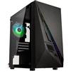 KOLINK Case Kolink Inspire K2 Plus ARGB Micro-ATX vetro temperato Nero [INSPIRE K2 PLUS ARGB]