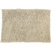 VESTIAMO CASA - Tappeto Bagno in Ciniglia Beige 80x50 cm