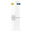 Cecotec Frigorifero Doppia Porta Retro Bolero CoolMarket Combi Origin 231 NF White E. Vintage, 231L, No Frost, Fast Cooling, Classe E, Multi Airflow, Humidity Box, Display, LED, 54x68,8x176,5cm
