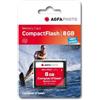 AGFAPHOTO - Compact Flash, 8GB, 8 GB, CompactFlash (CF) , 100000 CICLI PER SETTORE LOGICO, Nero, 4,28 cm, 3,3 mm (0.13')