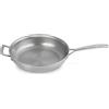 LE CREUSET Padella bassa con maniglia in acciaio inox, diameter 28 cm, Compatibile con Tutte le Fonti di Calore (Induzione e Forno Inclusi), 96200228001100