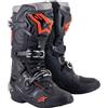 ALPINESTARS STIVALE TECH 10 BLACK RED FLUO