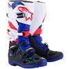ALPINESTARS STIVALE TECH 7 BLACK DARK BLUE RED WHITE