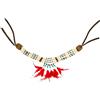 Boland 44129 - Collana indiana per donna o uomo, bigiotteria per costumi di carnevale, costume da indiana, capo indiano, accessori per costumi, addio al nubilato/celibato