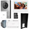 Hikvision Kit Videocitofono monofamiliare Hikvision WIFI DS-KIS705EY 2 Fili 7 pollici Touch
