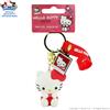 Black Dragon HELLO KITTY OFFICIAL 3D KEYCHAIN 360° RED FIGURE : PORTACHIAVI SANRIO ORIGINAL PRODUCT | IDEA REGALO NERD