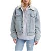 Levi's 90s Sherpa Trucker Giacca di Jeans, Morning Sunlight, M Donna